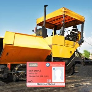 Construction Training Skills NVQ Paver Paving Machine Level 2 NVQ Plant Operations JPG 001